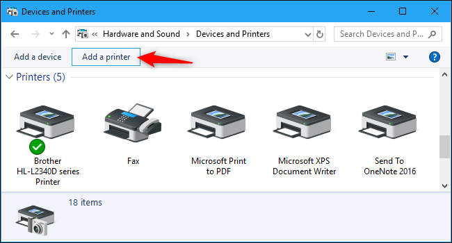 Add a printer button